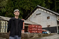 倉本酒造の倉本隆司さん