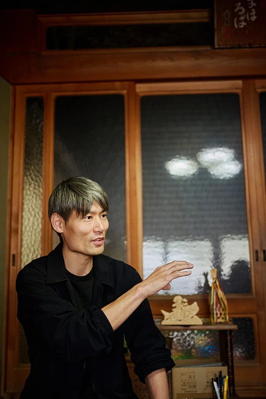 倉本酒造の蔵主、倉本隆司さん