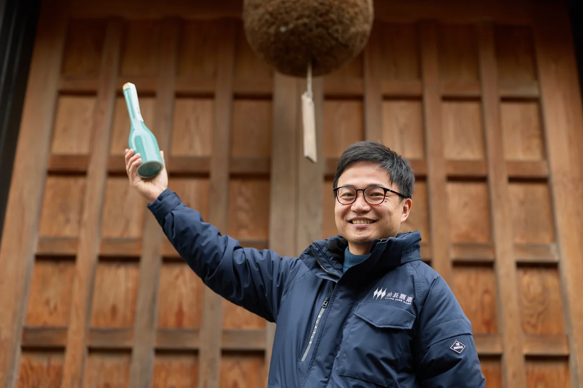 油長酒造 山本長兵衛さん