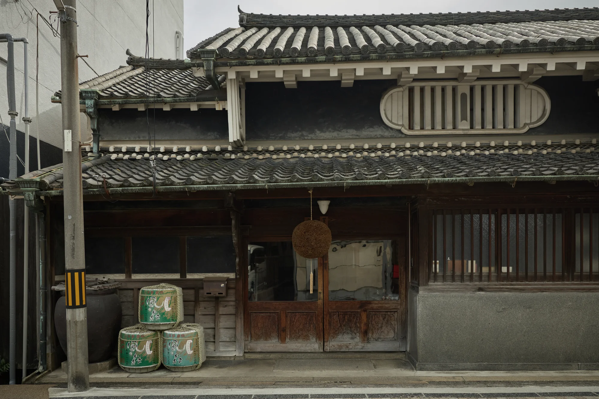 油長酒造の母屋